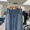 LINE_ALBUM_202646_260601_14 韓國女裝 中腰綁帶直筒牛仔褲 #1257
