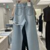 LINE_ALBUM_202646_260605_5 韓國女裝 夏季薄款割破設計牛仔褲 #1249