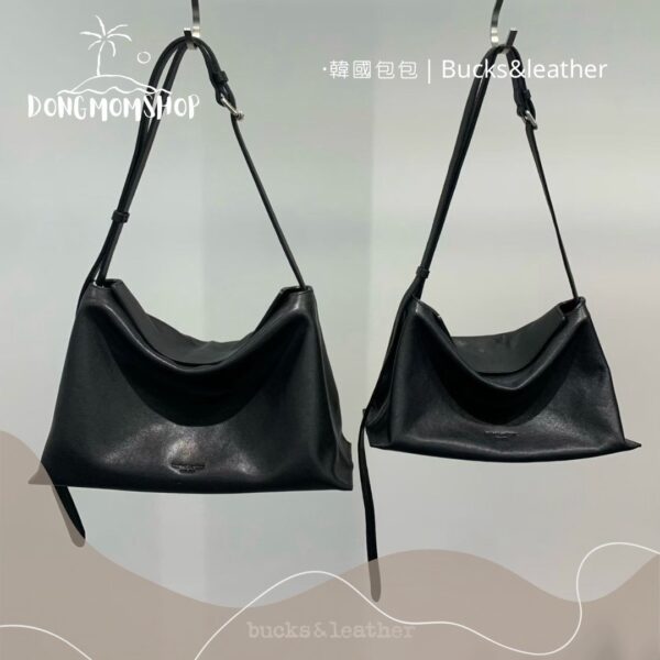 LINE_ALBUM_2026731_260801_3 bucks&leather 經典磁吸扣肩背包/大款