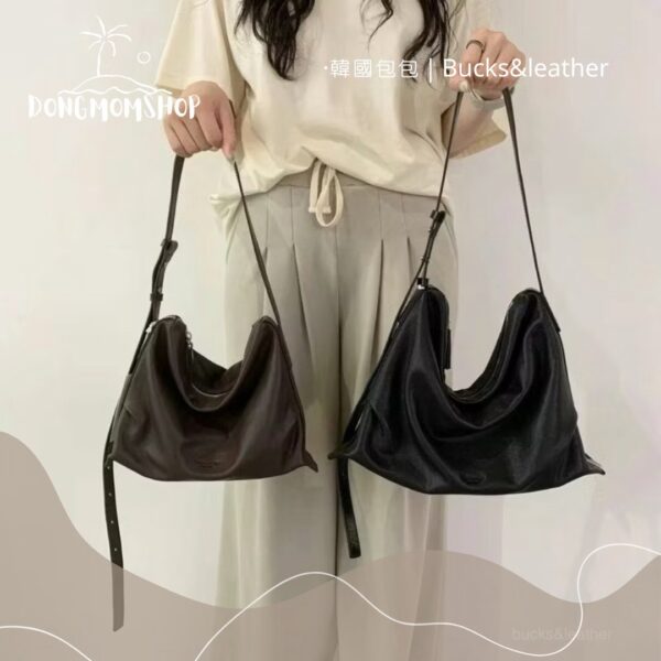 LINE_ALBUM_2026731_260801_9 bucks&leather 經典慵懶單肩包(大款/小款)