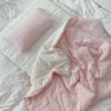 韓國寢具 幼兒午睡棉被組 純棉格紋