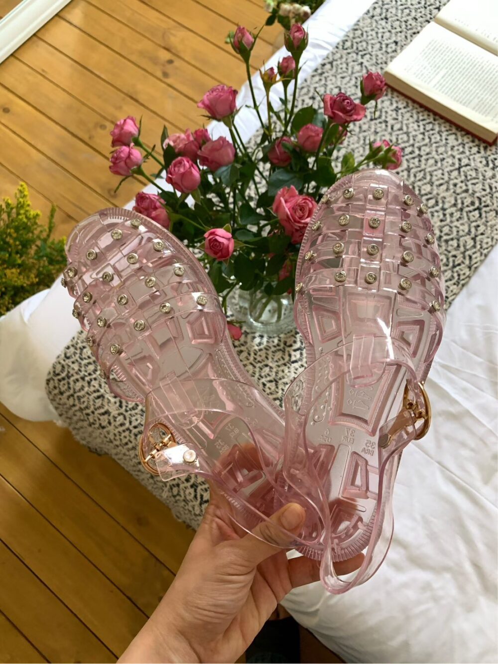 LINE_NOTE_260608_8 韓國女鞋 夏季防水涼鞋/果凍涼鞋