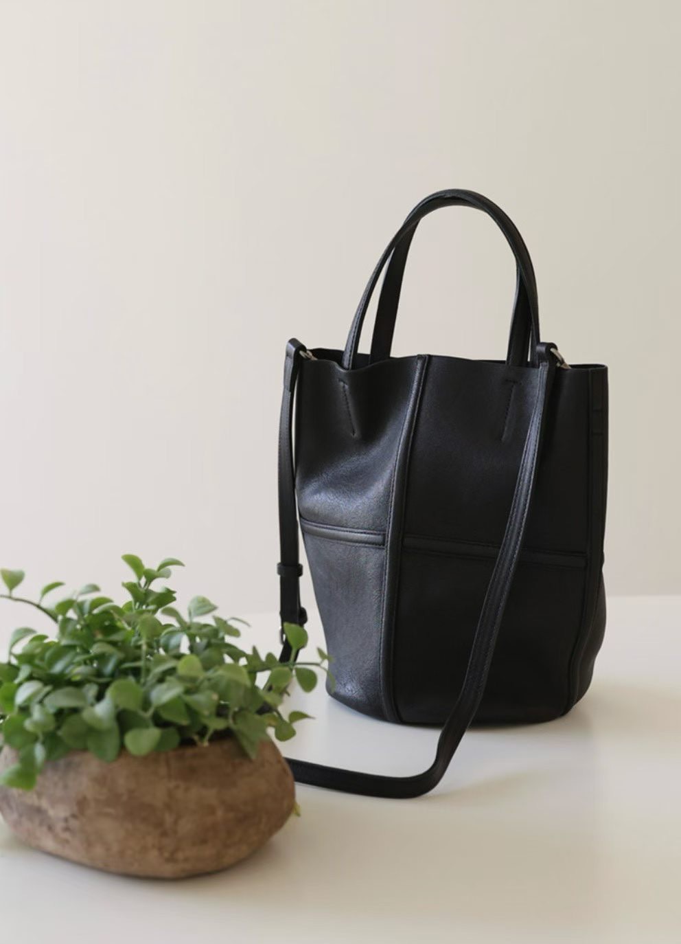 LINE_NOTE_260611_5 bucks&leather 經典復古羊皮水桶包