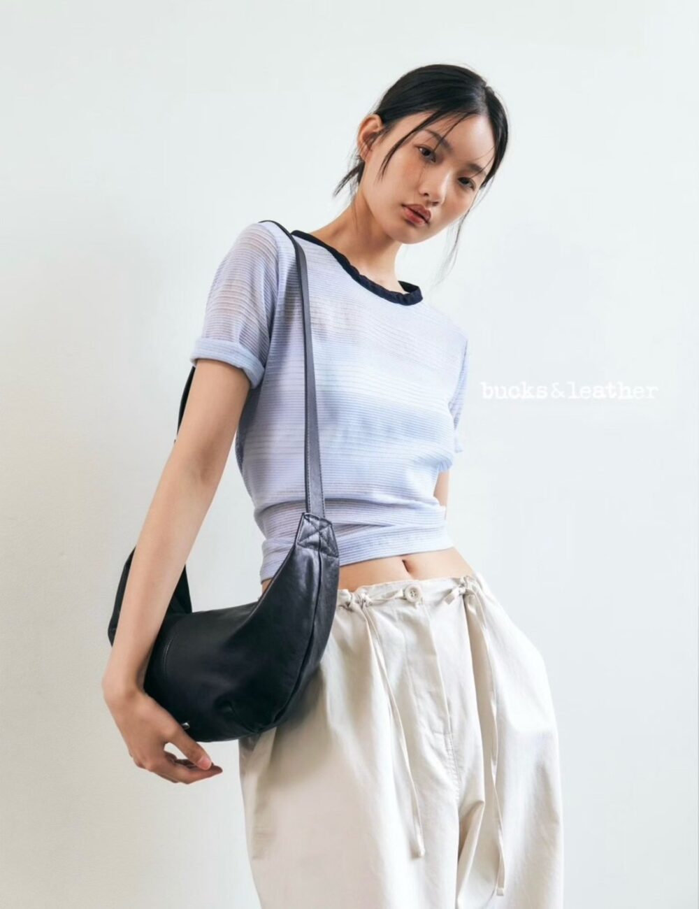 LINE_NOTE_260611_77 bucks&leather 羊皮餃子包/肩背包