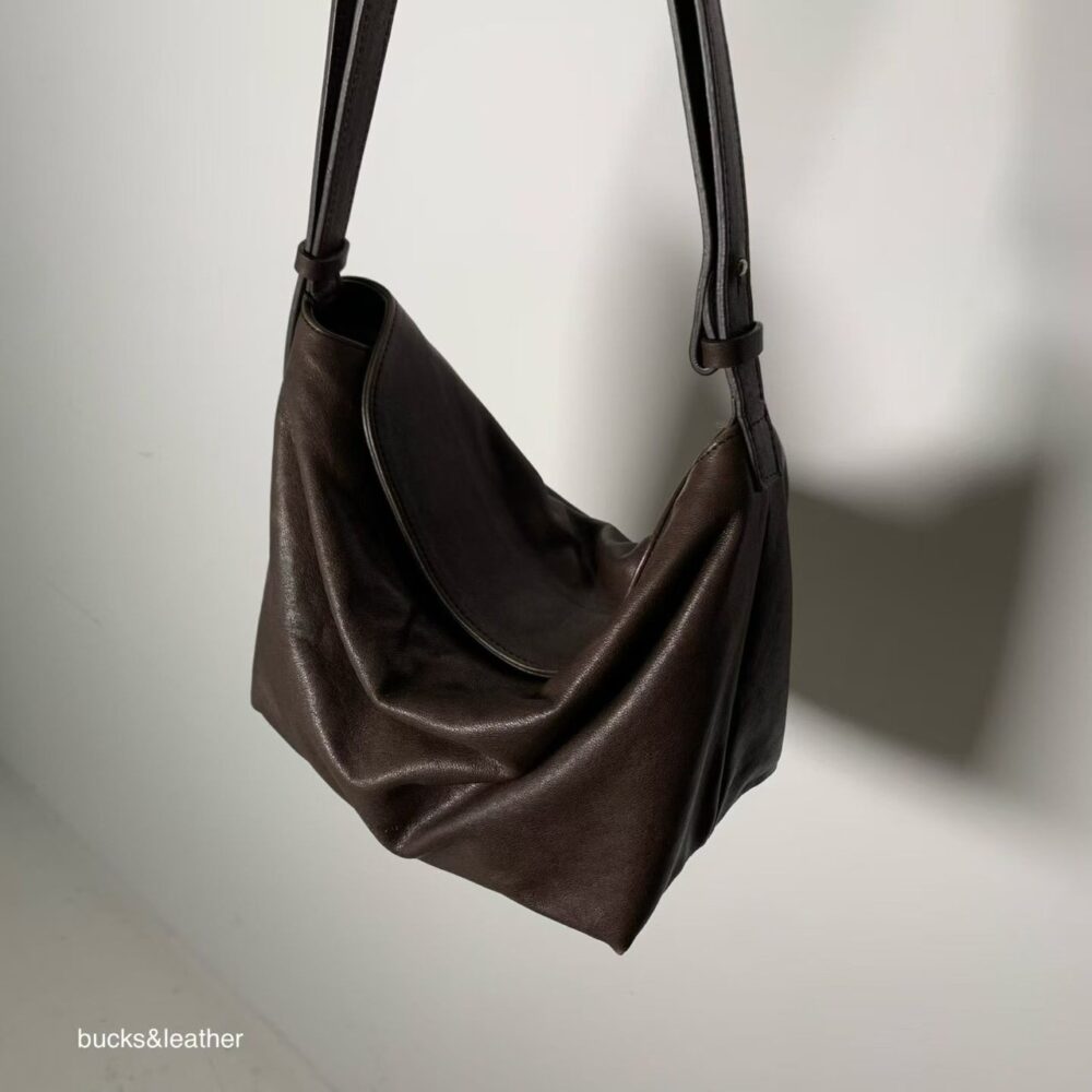LINE_NOTE_260612_6 bucks&leather 經典磁吸扣單肩包/大款