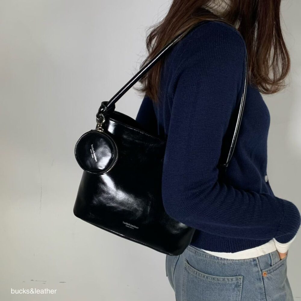 LINE_NOTE_260616_2 bucks&leather 復古肩背方型水桶包