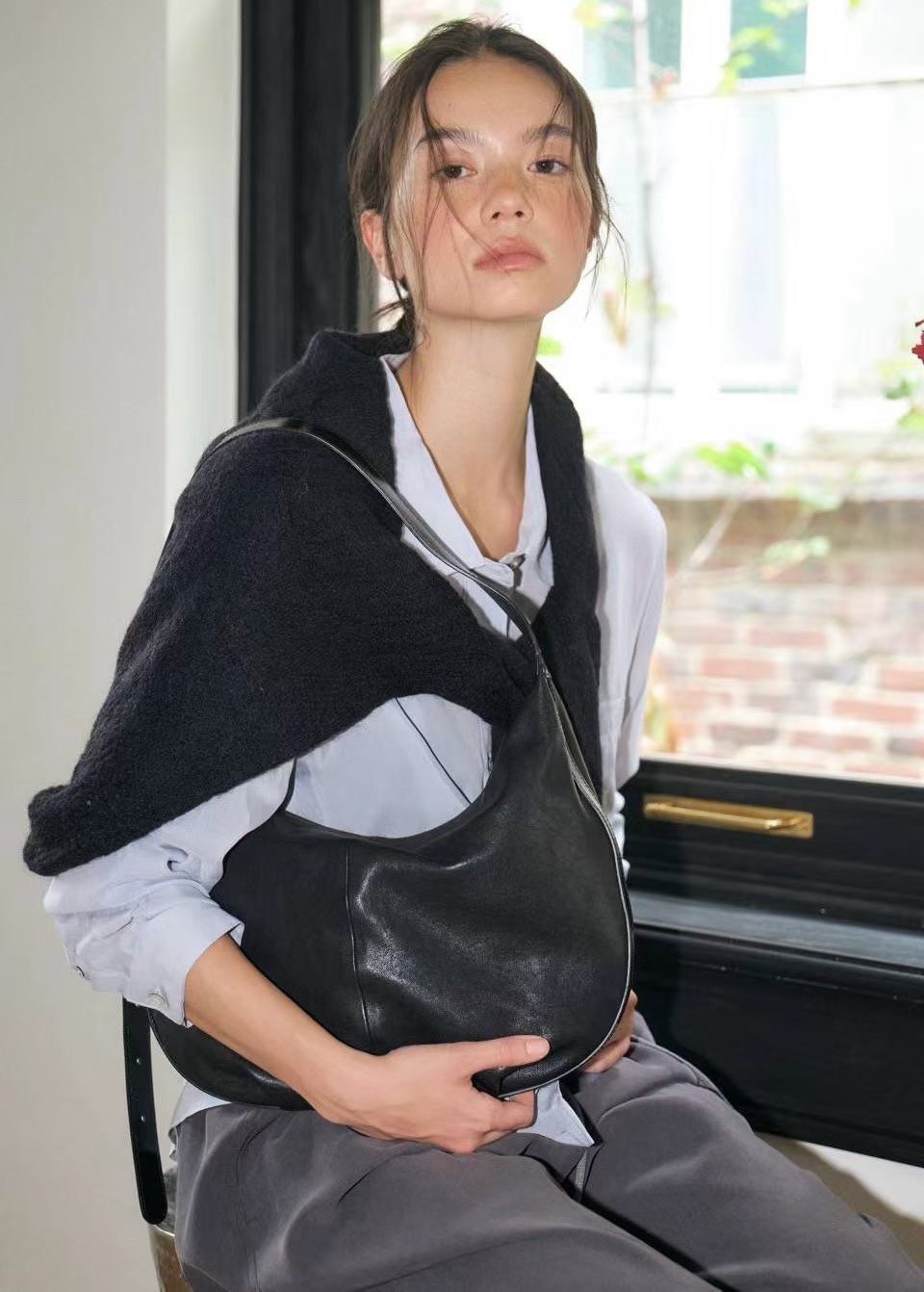 LINE_NOTE_260617_7 bucks&leather 肩背餃子包 大款/小款