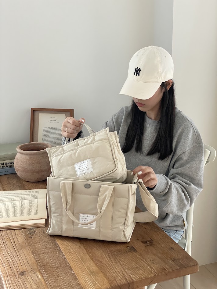 Theally 方型手提媽媽包/單肩包/斜肩包