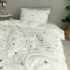 韓國棉被 經典刺繡熊熊四季厚被