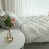 韓國棉被 經典刺繡熊熊四季厚被