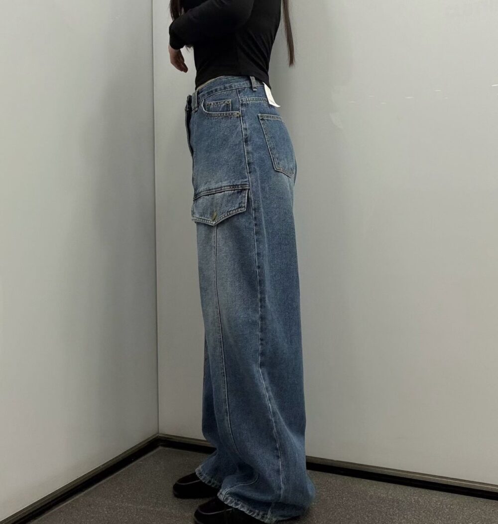 LINE_ALBUM_2026727_260727_12 #1264 寬鬆造型口袋牛仔褲