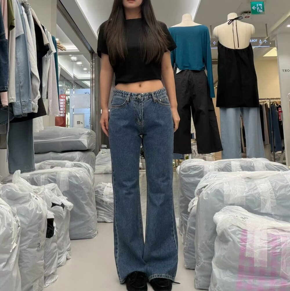LINE_ALBUM_2026727_260728_11 #1266 鬆緊微喇叭牛仔褲