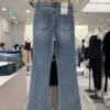LINE_ALBUM_2026727_260728_3 #2111 高腰錯扣彈力微喇叭牛仔褲
