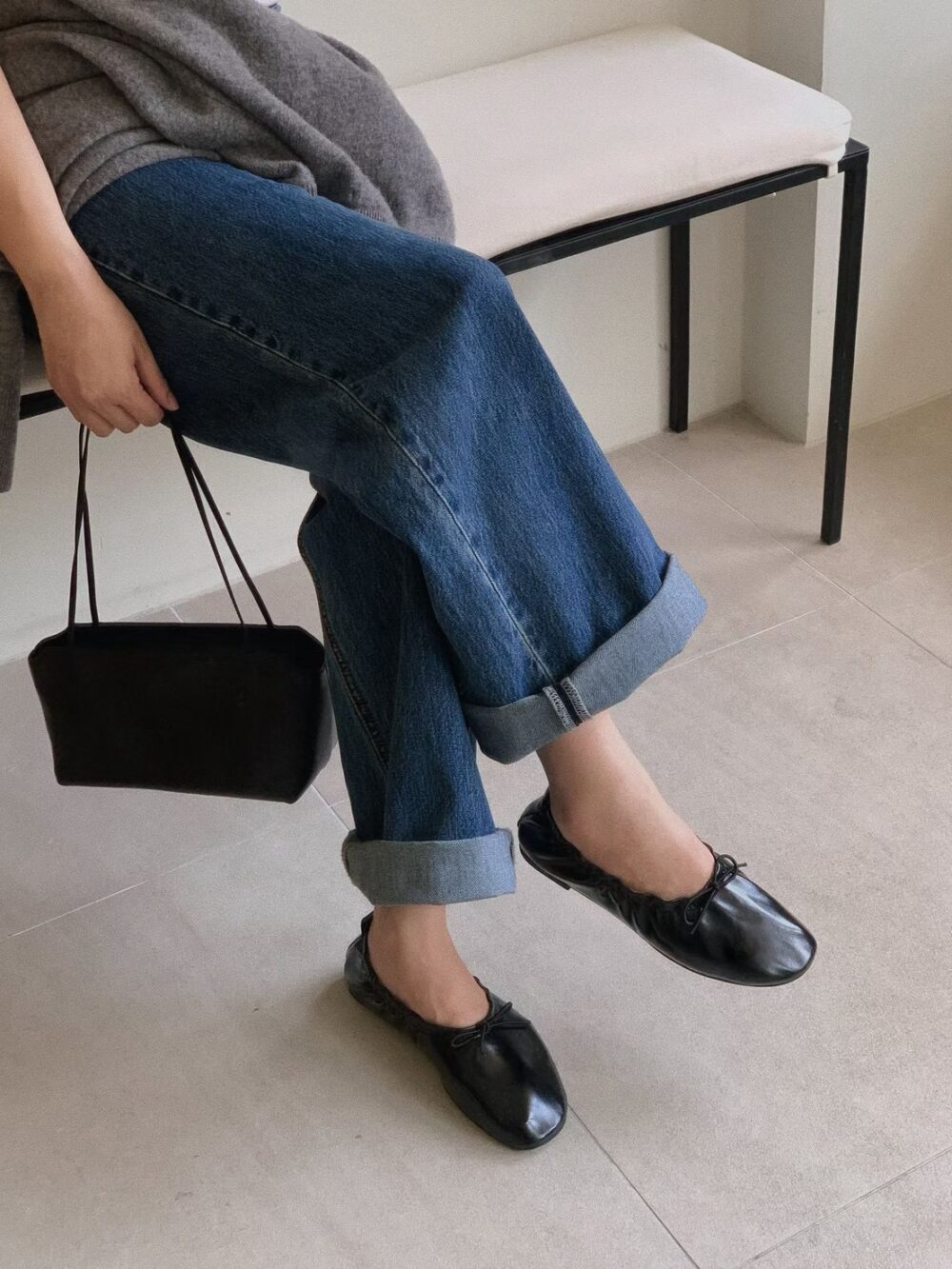 韓國女鞋 蝴蝶結芭蕾舞平底鞋