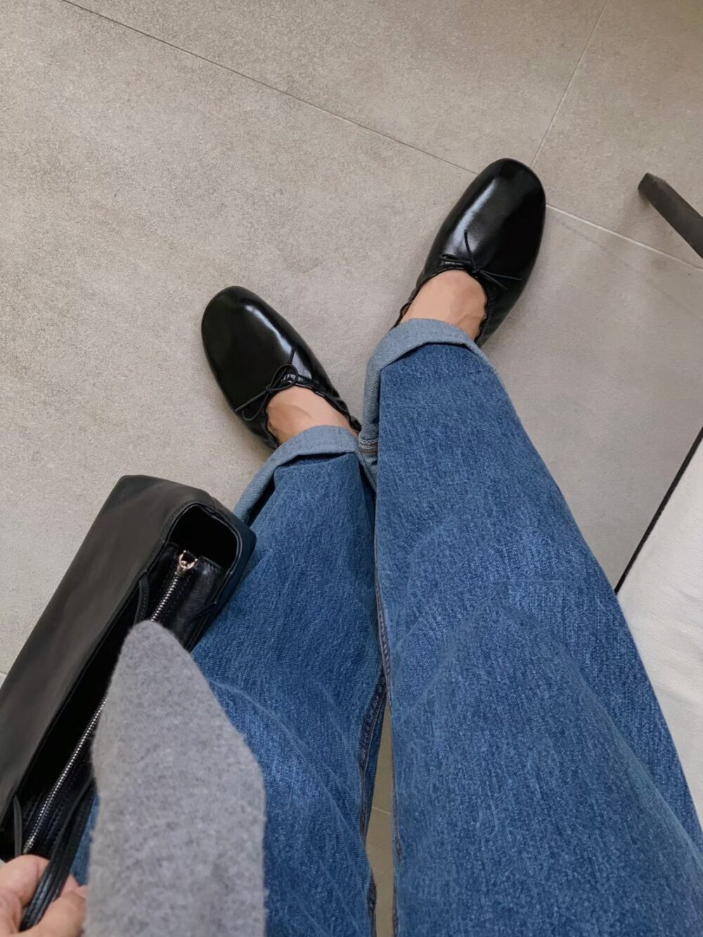 韓國女鞋 蝴蝶結芭蕾舞平底鞋