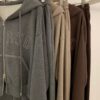LINE_NOTE_260805_13 韓國女裝 連帽外套+鬆緊長褲套裝