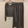 LINE_NOTE_260805_19 韓國女裝 連帽外套+鬆緊長褲套裝