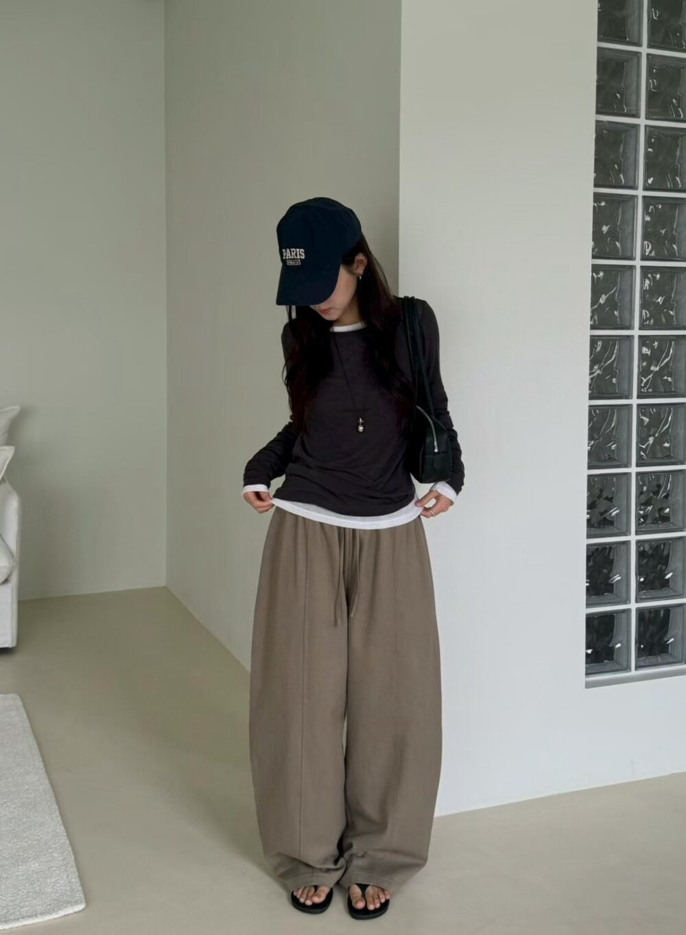LINE_NOTE_260823_1 韓國女裝 百搭休閒鬆緊氣球褲