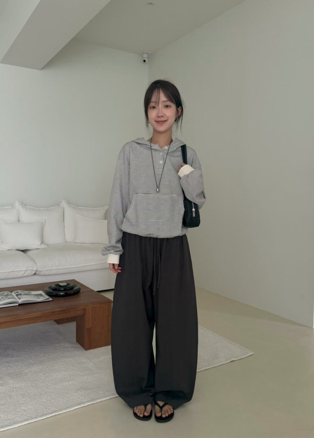 LINE_NOTE_260823_4 韓國女裝 百搭休閒鬆緊氣球褲