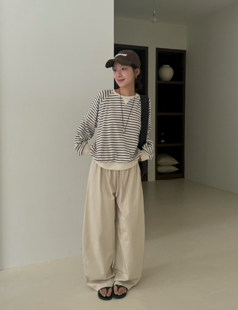 LINE_NOTE_260823_7 韓國女裝 百搭休閒鬆緊氣球褲