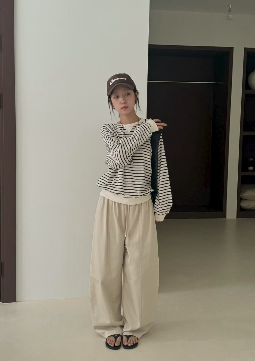 LINE_NOTE_260823_8 韓國女裝 百搭休閒鬆緊氣球褲