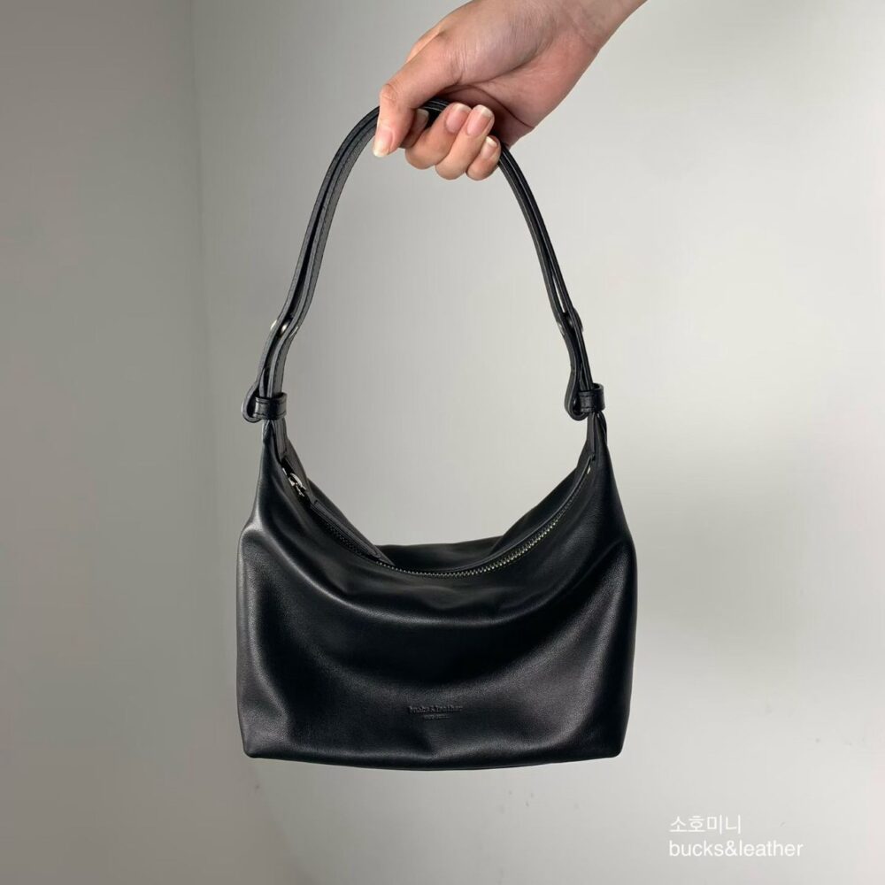 bucks&leather 拉鍊手提包/肩背包