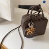 bucks&leather 正方形簡約保齡球迷你包