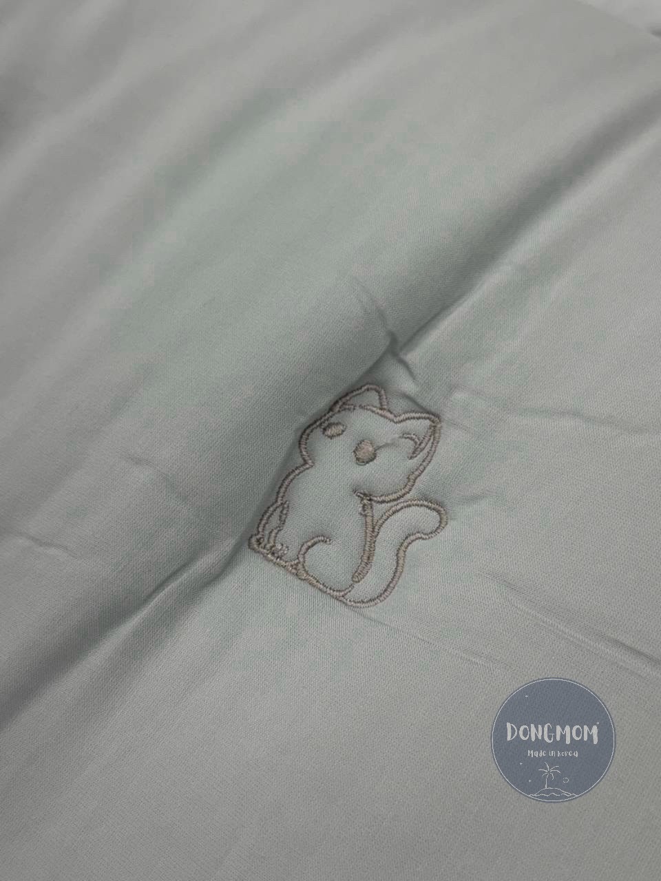 韓國棉被 刺繡貓咪簡約四季被