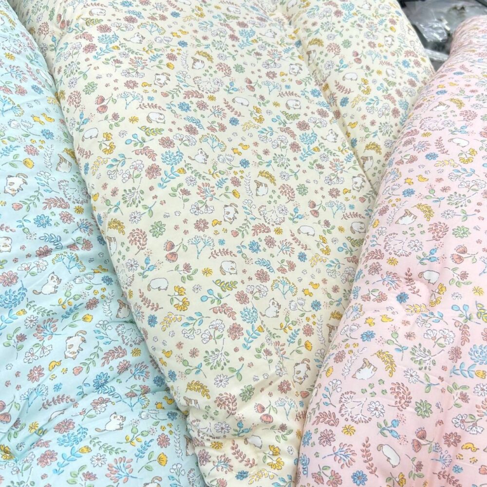 LINE_ALBUM_2026724_260909_71 韓國棉被 可愛貓咪碎花冬季單面絨毛棉被
