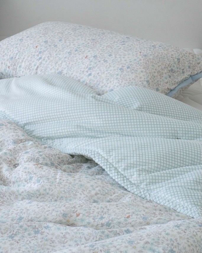 韓國棉被 韓式碎花冬季薄款3mm絨毛被