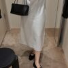 韓國女鞋 秋冬蝴蝶結麂皮平底鞋