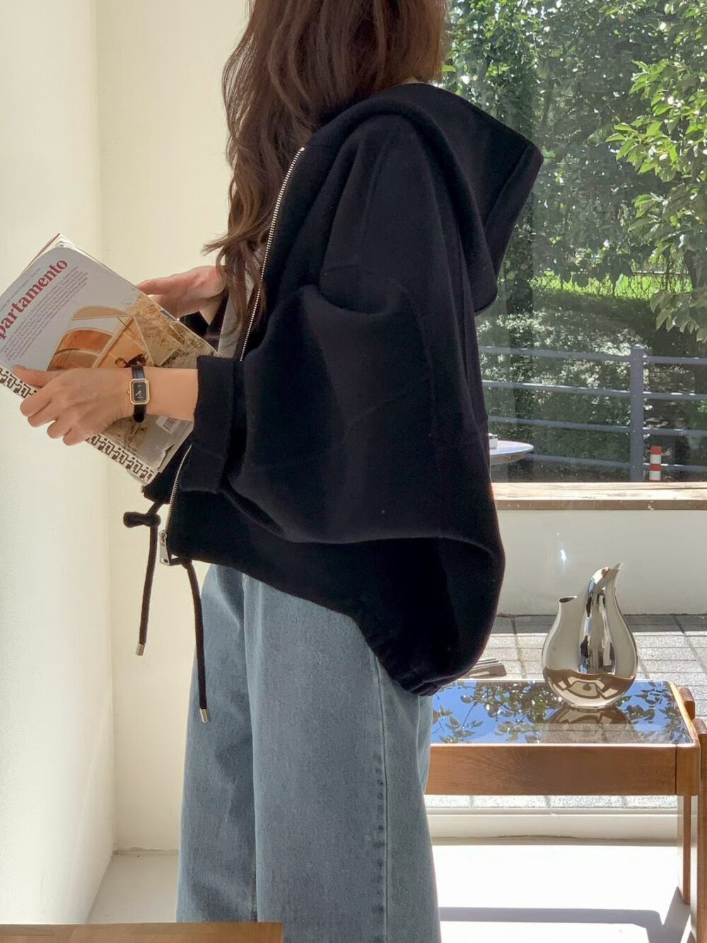 韓國女裝 手工羊毛外套 Handmade