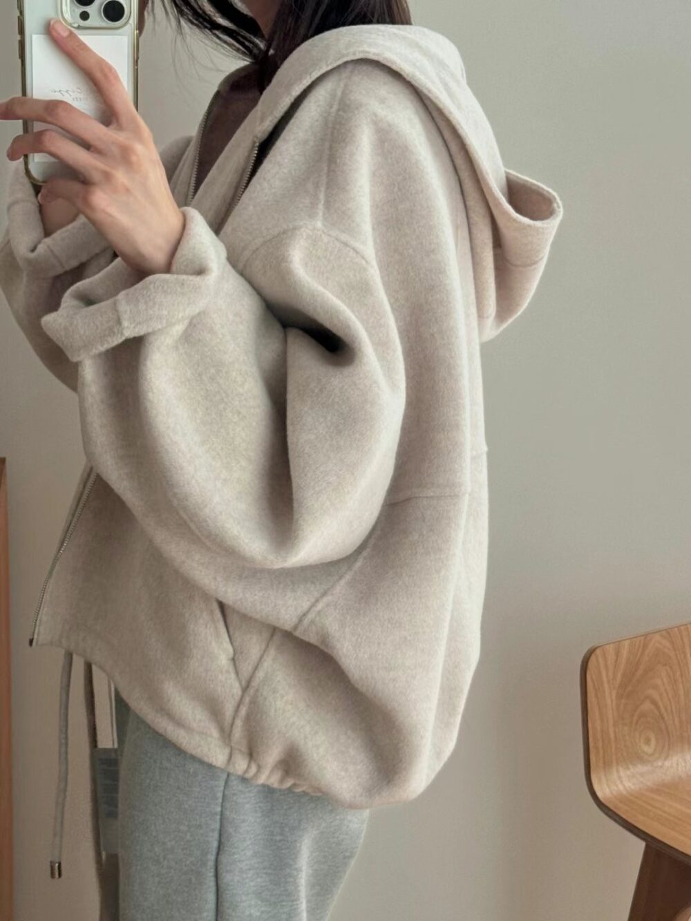 韓國女裝 手工羊毛外套 Handmade