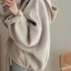 韓國女裝 手工羊毛外套 Handmade