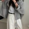 韓國女裝 手工羊毛外套 Handmade
