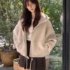 韓國女裝 手工羊毛外套 Handmade