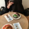 韓國女裝 雙面手工羊毛大衣外套