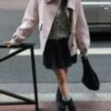 韓國女裝 雙面手工羊毛大衣外套
