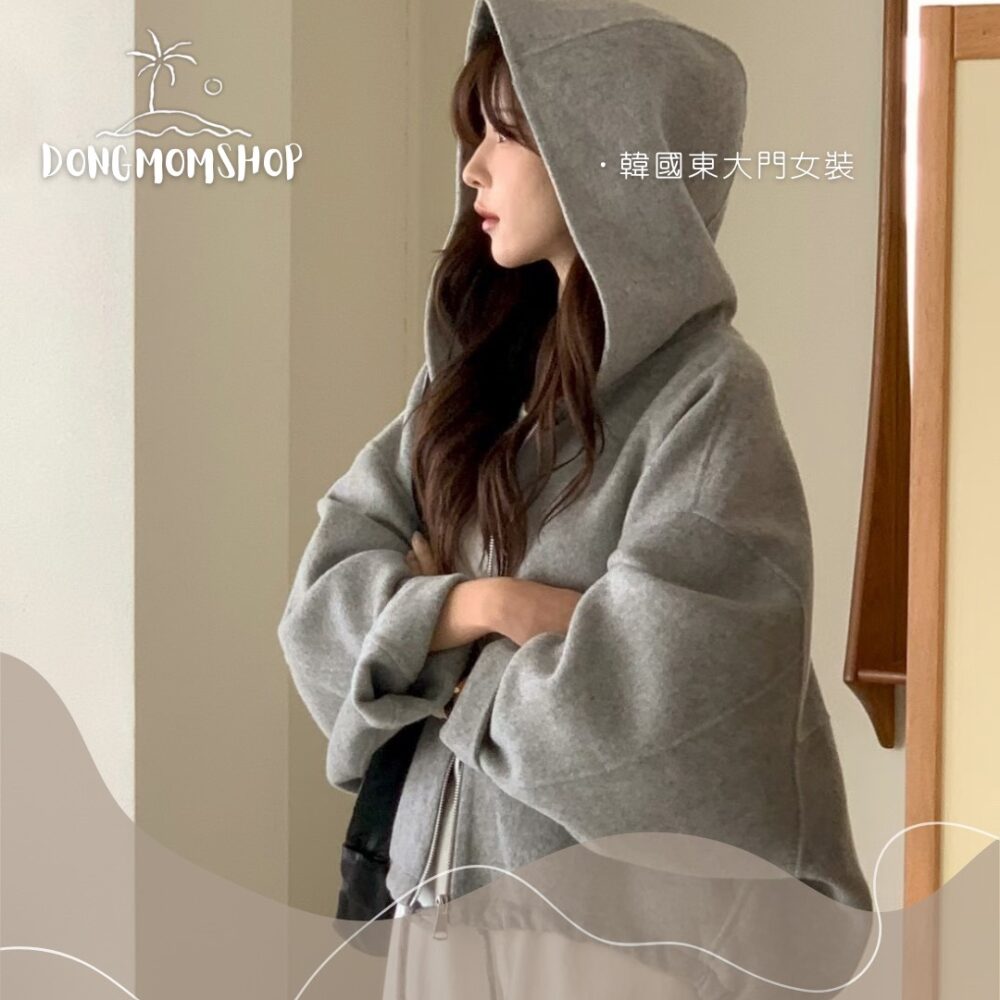 韓國女裝 手工羊毛外套 Handmade