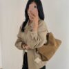 🍂牛麂皮手提包 側背包