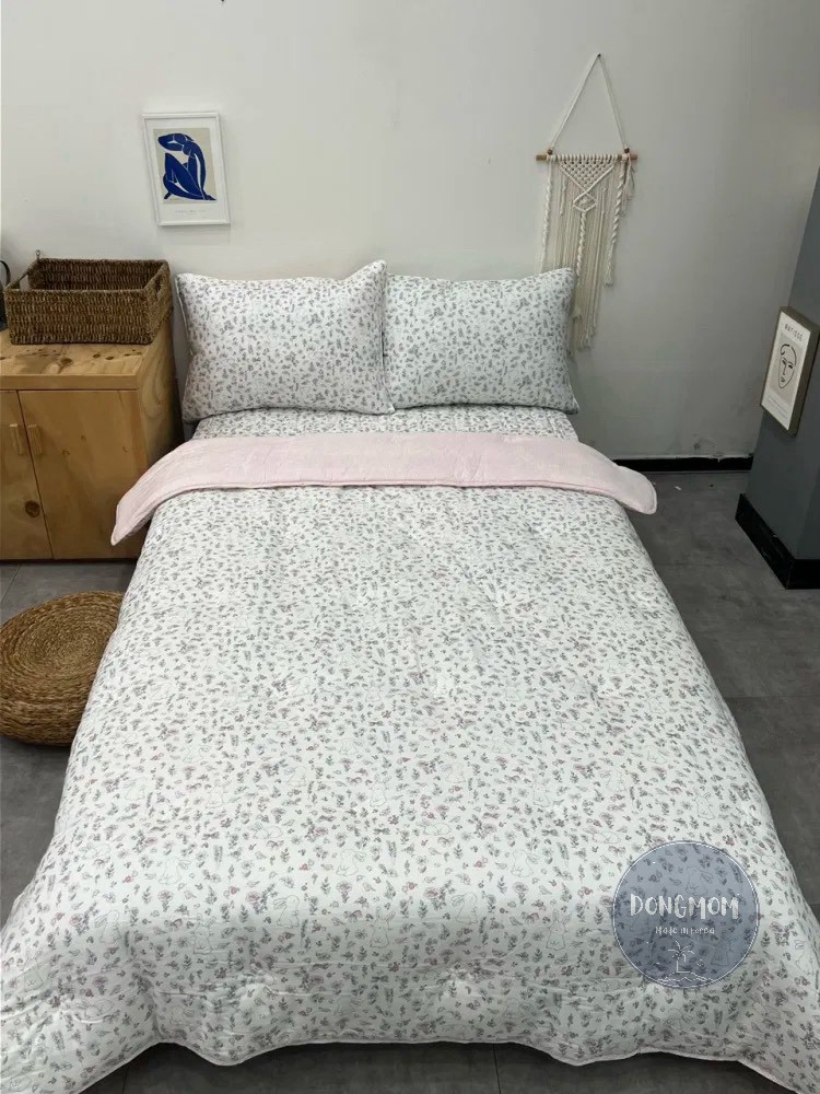 韓國棉被 可愛花園兔兔四季被