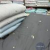 韓國棉被 刺繡月亮米飛兔四季被