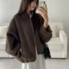 韓國女裝 手工羊毛外套 Handmade