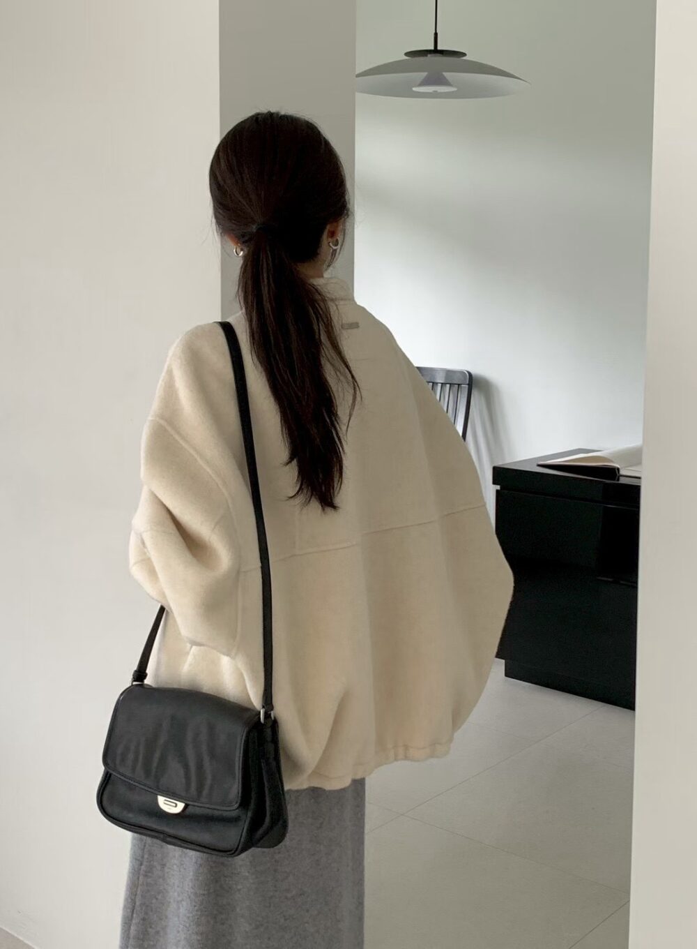 韓國女裝 手工羊毛外套 Handmade