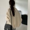 韓國女裝 手工羊毛外套 Handmade