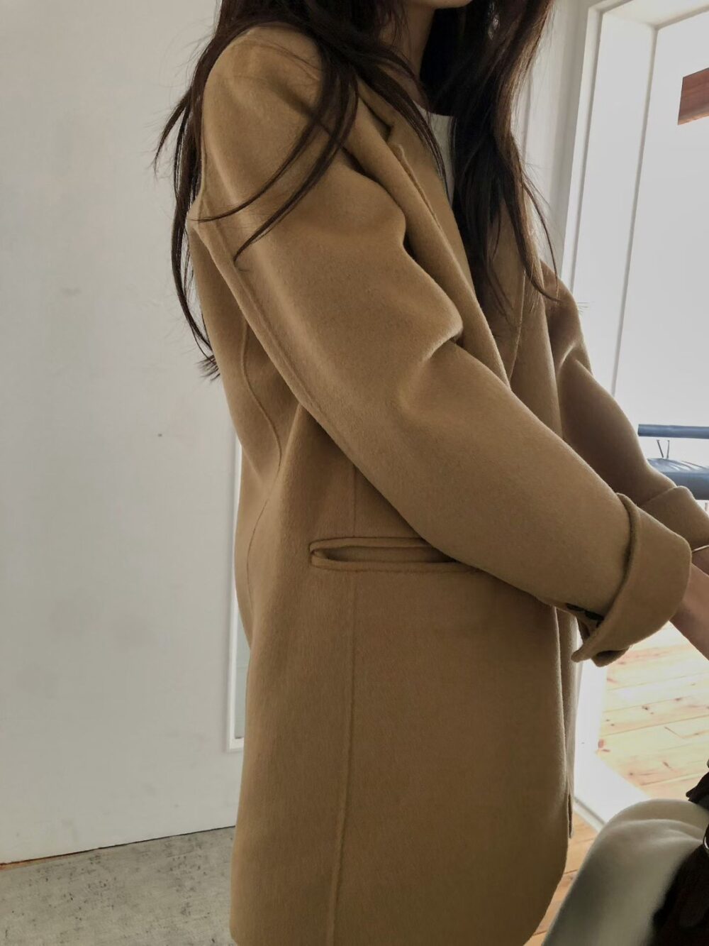LINE_NOTE_261007_12 韓國女裝 羊絨保暖西裝外套