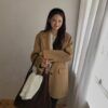 LINE_NOTE_261007_13 韓國女裝 羊絨保暖西裝外套