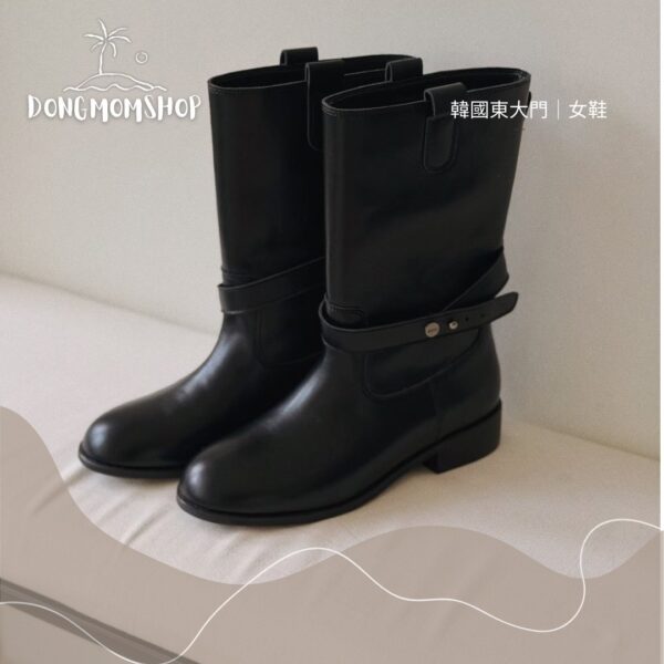 韓國女鞋 經典騎士靴